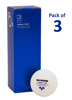 Sanwei ABS HD 3-Star balls - Pack of 3