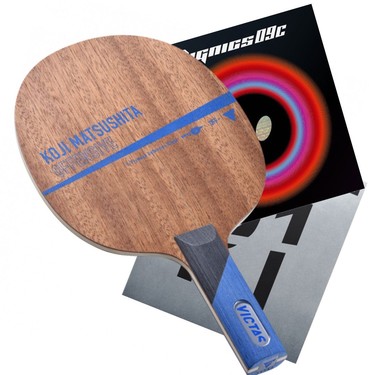 Victas Koji Matsushita Offensive w/Butterfly Dignics 09C and Victas P1V Curl OX