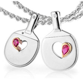 Vinqui Table Tennis Partners Interlocking Pendant