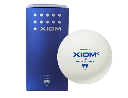 XIOM Bravo 40+ ABS 3-Star Balls - Pack of 6