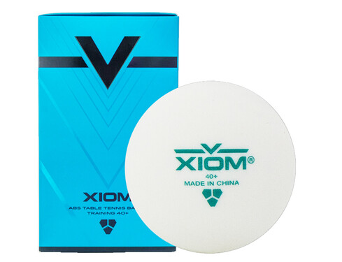 Xiom Table Tennis White ITTF approved ping pong BRAVO ABS Plastic Ball 6balls 