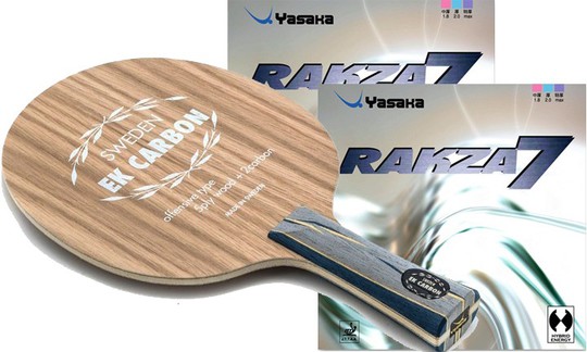 Yasaka Sweden EK Carbon with Rakza 7